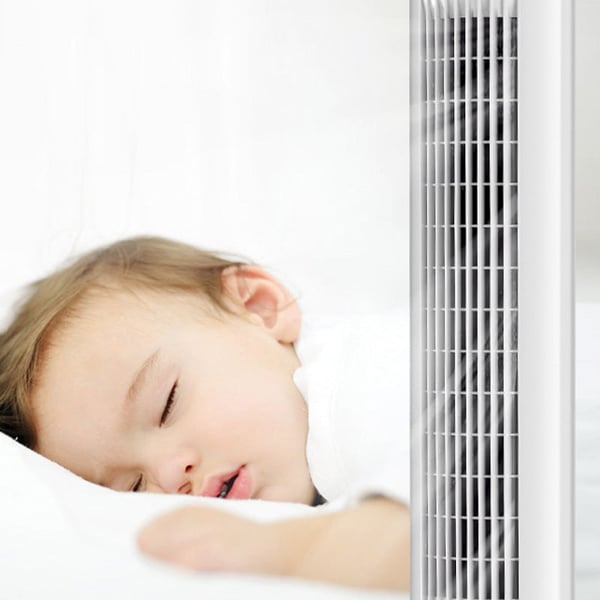 Portable Bladeless Floor Fans for Home