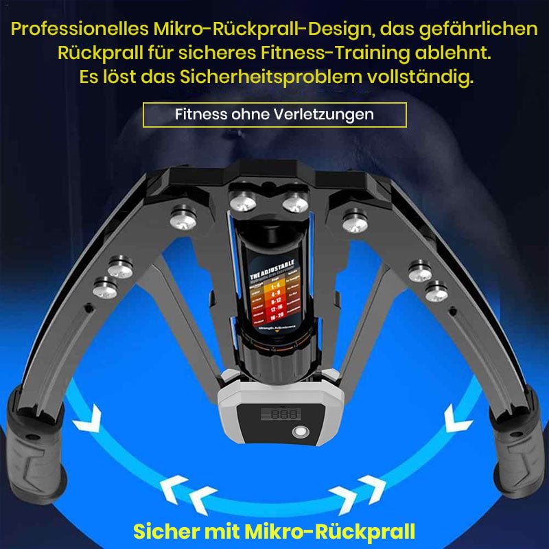Verstellbarer hydraulischer Armstärketrainer (mit LED-Zähler)