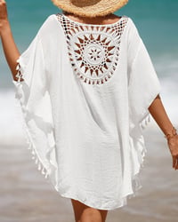 Beach Cover up with Tassels