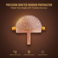 Handcrafted Wooden Precision Angle Finder