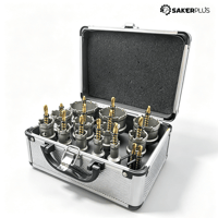 Sakerplus® Carbide Hole Saw Kit 12 Piece