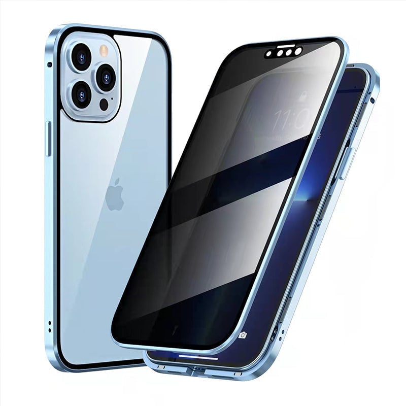 Magnetisch anti-gluren telefoonhoesje voor iPhone