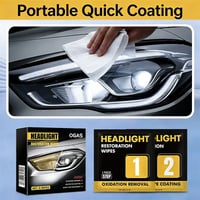 Headlight Restoration Wipes Kit