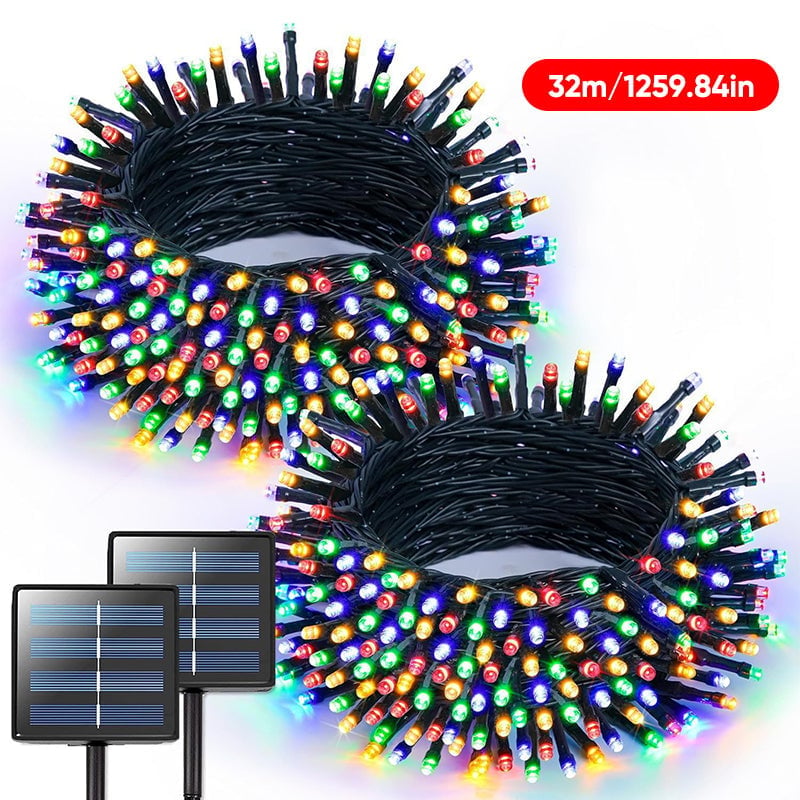 Outdoor Solar LED String Lights