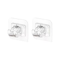 🍀Transparent Hanging Rod Clip