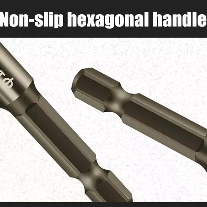 Four-Flute Sawtooth Eccentric Drill Bit