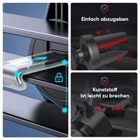Neuer Handyhalter mit Haken für Lüftungsgitter