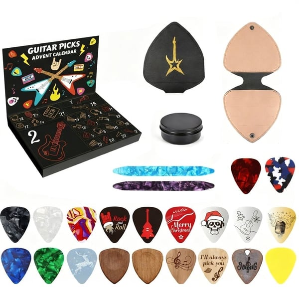 Christmas Guitar Pick Advent Calendar