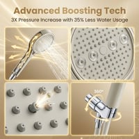 High-Pressure Handheld Shower Spray Set