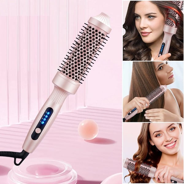 Flauschiger Kamm mit doppeltem Verwendungszweck für glattes und lockiges Haar