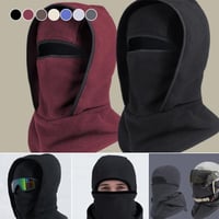 Outdoor Winter Warme Mütze mit Integrierter Halsbedeckung und Fahrradmaske
