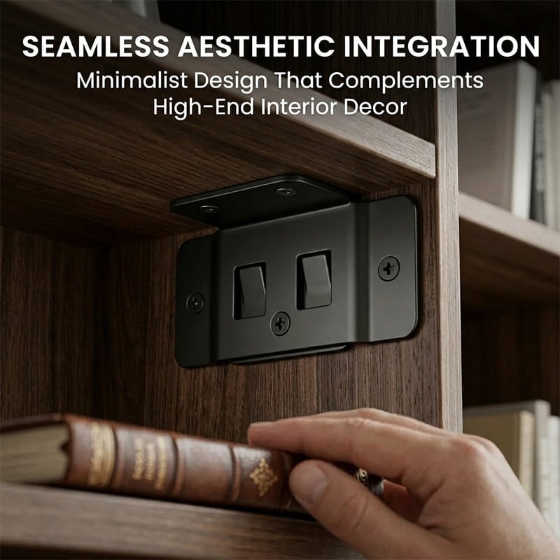 2-in-1 Iron Buckle Corner Brackets