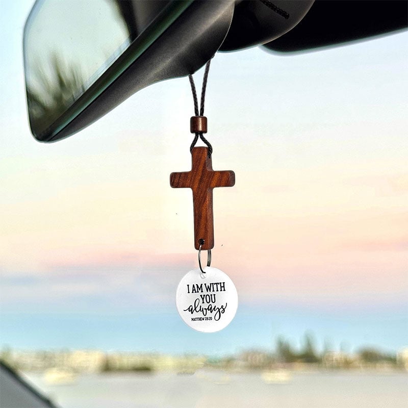 Rearview Hanging Cross Ornament