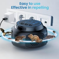 Sakerplus Rodent Repellent Ultrasonic Plug in
