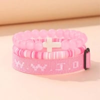 Clay Cross Card Bracelet Set