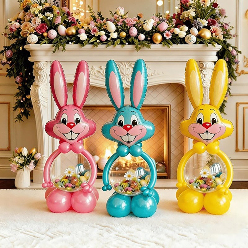 Easter Bunny Balloon Set