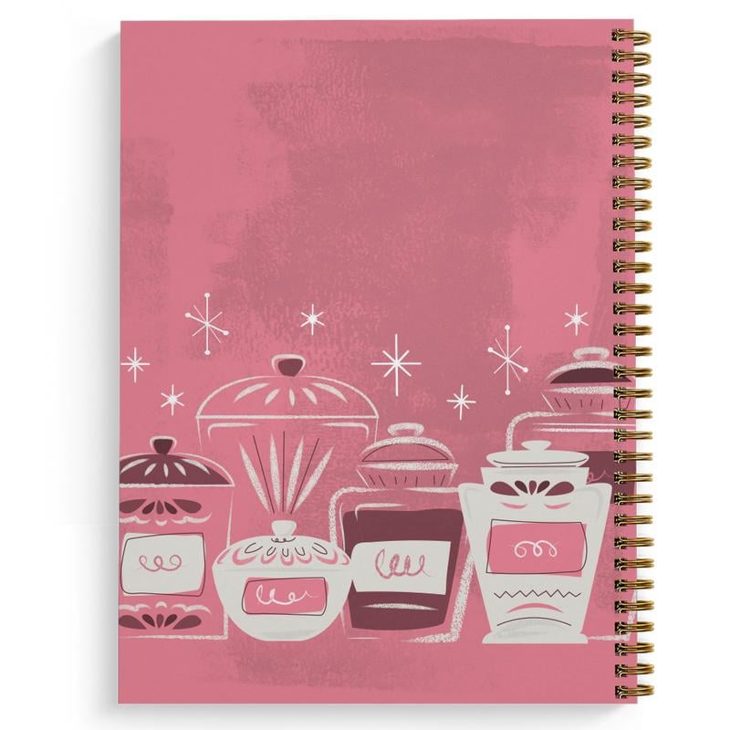 Softcover Lick The Spoon Recipe Spiral Notebook
