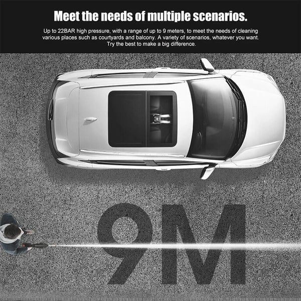 🚗Cordless Portable High Pressure Spray Water Gun