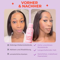 Ascheschmelzendes Spray für Spitzenperücken