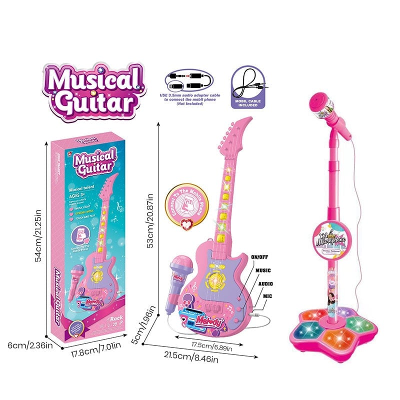 🎤 Kids Microphone and Stand 