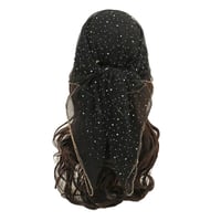 Women's Glitter Decor Head Scarf