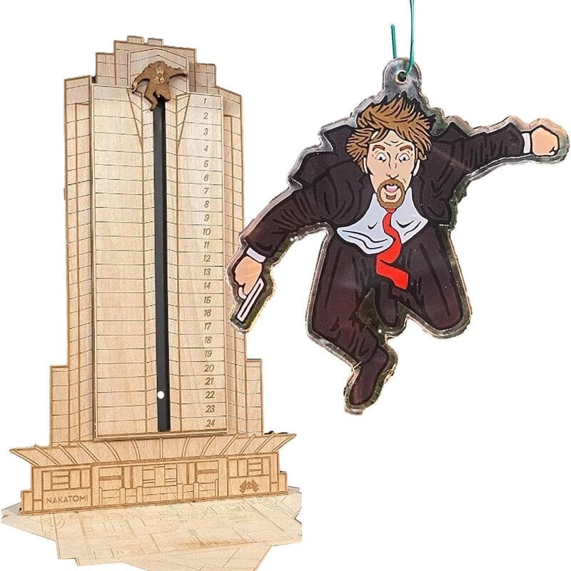 Sakerplus® Wooden Advent Calendar Bomb Calendar