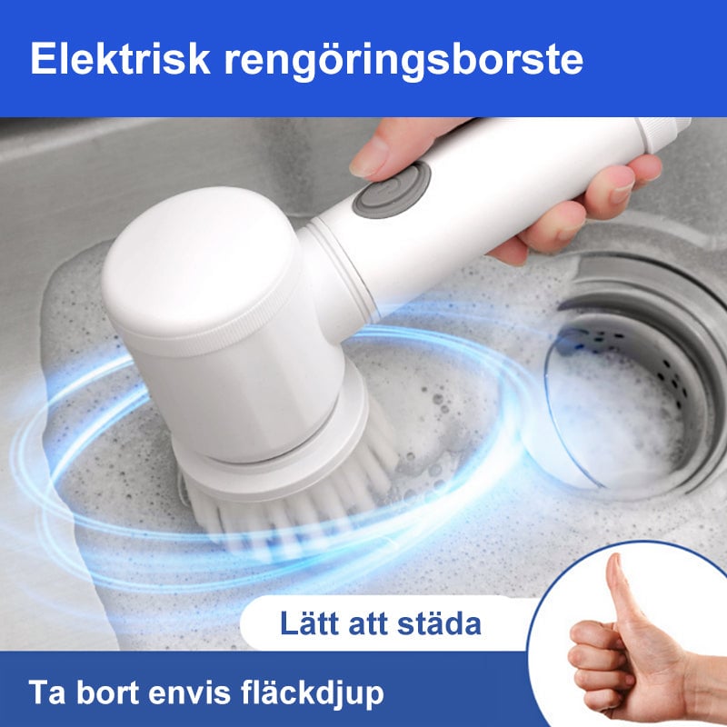 Uppladdningsbar Elektrisk Rengöringsborste