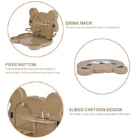 Auto Back Seat Foldable Food Tray Holder