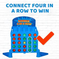 Bounce 4-in-a-Row: The Ultimate Skill-Based Family Challenge