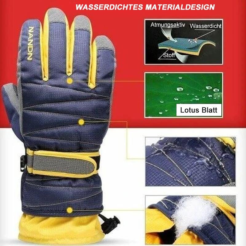 Unisex Winter Winddichte Wasserdichte Handschuhe