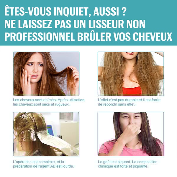 Crème lissante pour cheveux Silk & Gloss