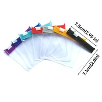 Self-sealing zipper medicine bags