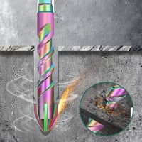 4pcs Titanium Coated Spiral Four-blade Eccentric Drill Bits