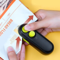 Wiederaufladbares Heißsiegelgerät mit Cutter