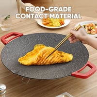 Non-Stick Electric BBQ Grill with Temperature Control
