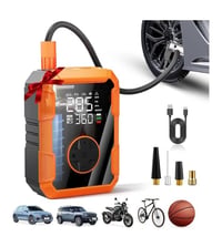 3-in-1 Emergency Jump Starter & Compressor System
