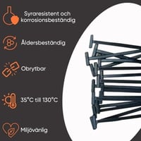 Universalspänne för buntband i nylon