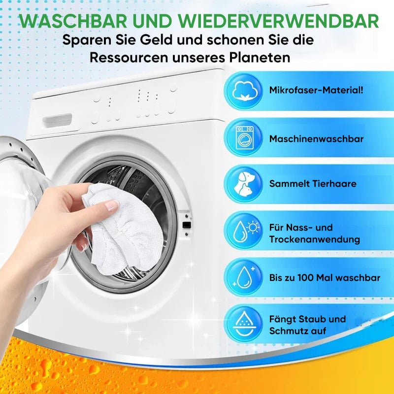 Universelle Mikrofasertücher für Dampfreiniger