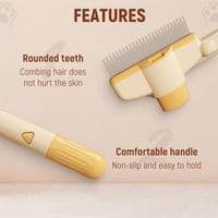 【Sale】 Self-cleaning Pet Flea Comb Grooming Brush