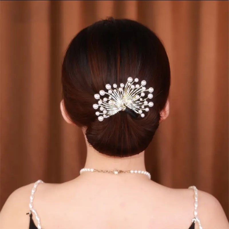 Eleganter Fauler Haarschmuck aus Kupferlegierung