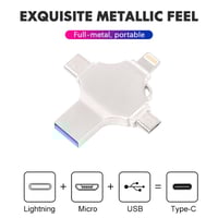 4 in 1 USB Reader And Flash Drive