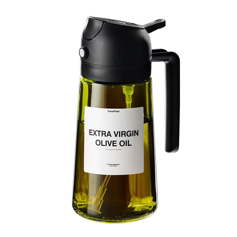 2 in 1 Glass Oil Sprayer & Dispenser