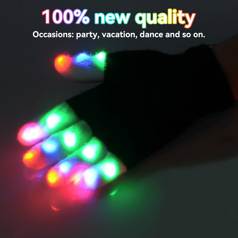 LED Light-Up Gloves