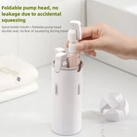 4-in-1 Leakproof Rotatable Travel Dispenser Set