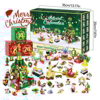 Neu Adventskalender Kinder-Weihnachts-Bausteine