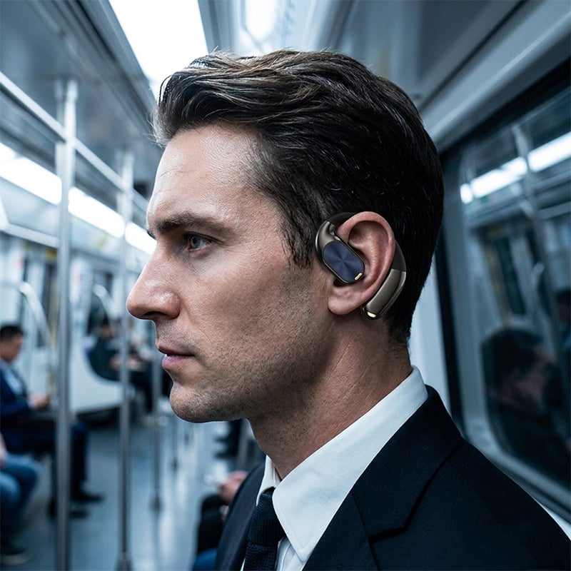 Ear-Hook Wireless Bluetooth Bone Conduction Headphones