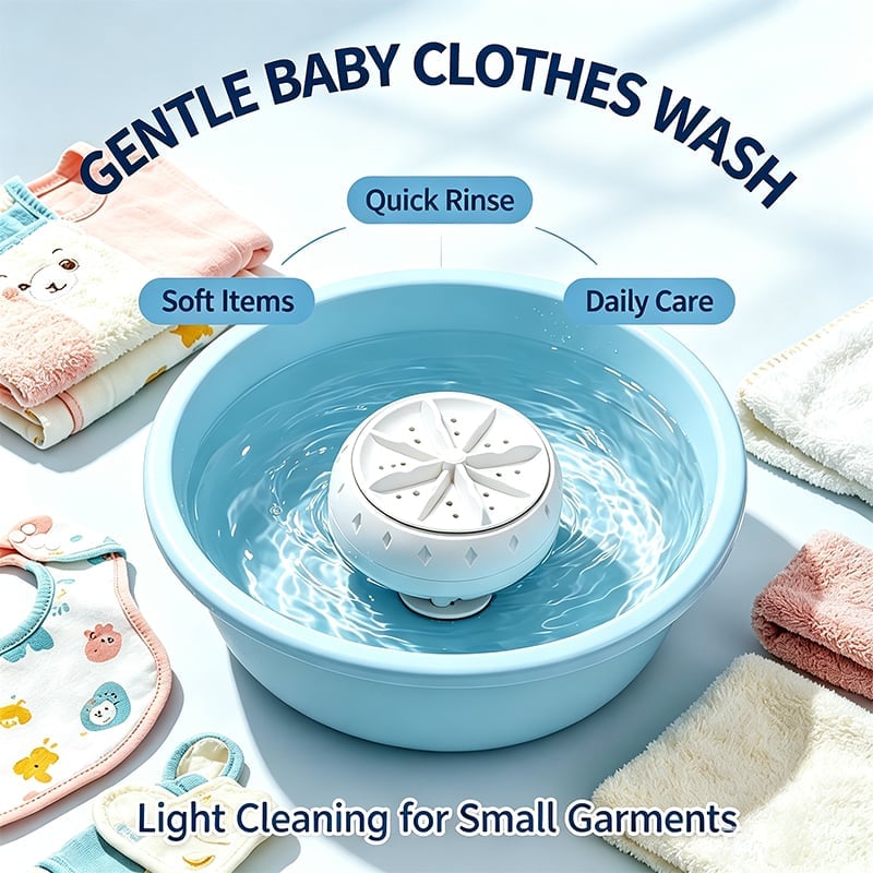 USB Mini Turbine Washer