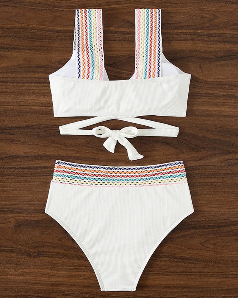Women's sexy strappy bikini