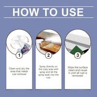 Powerful Rust Remover for Metal and Stainless Steel