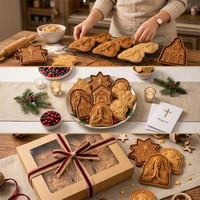 Christmas Mini Pie Mold Collection